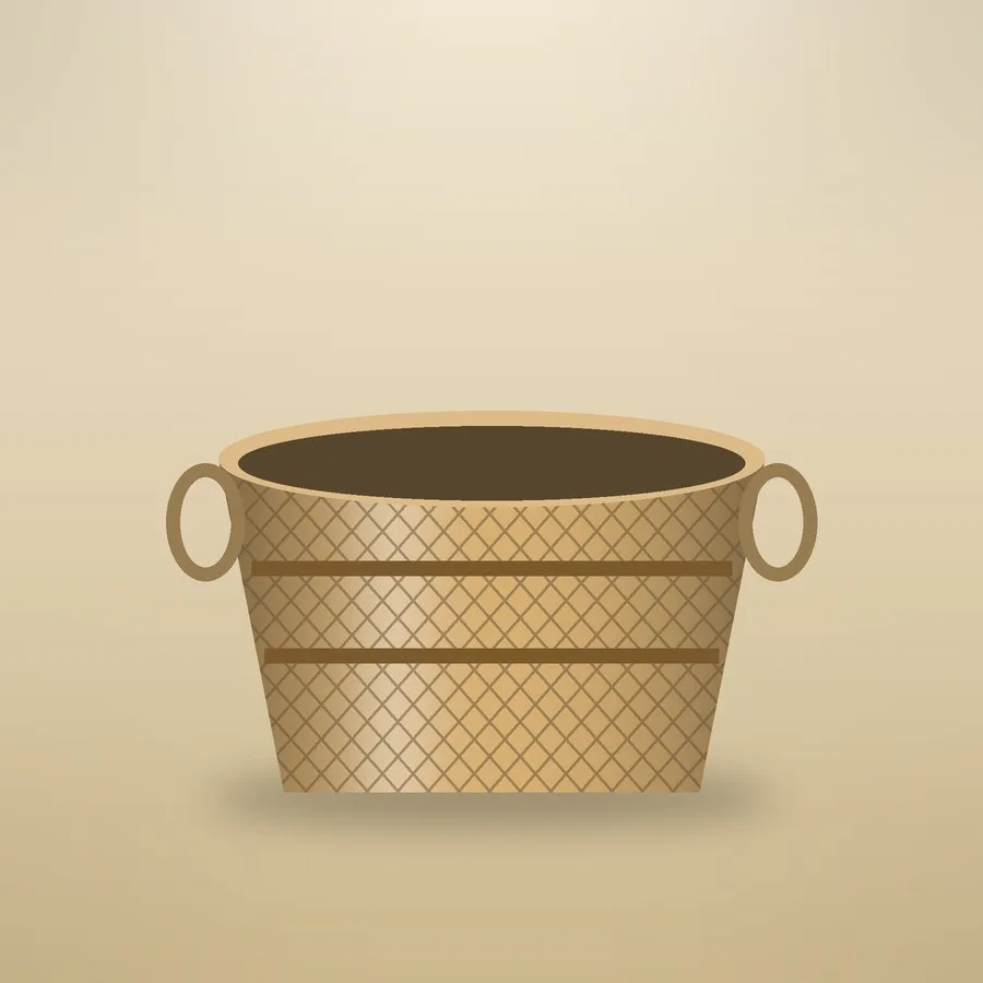 [demo] Natural Raffia Basket