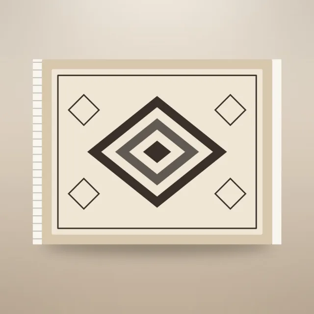 [demo] Berber Diamond Rug
