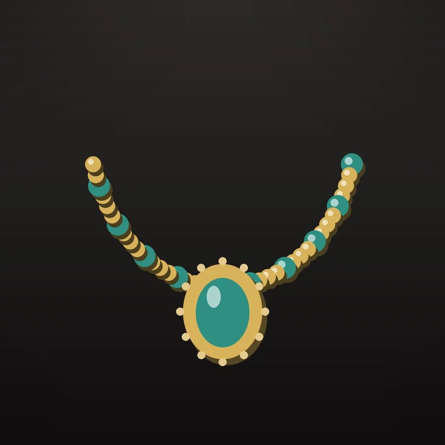 [demo] Turquoise Necklace