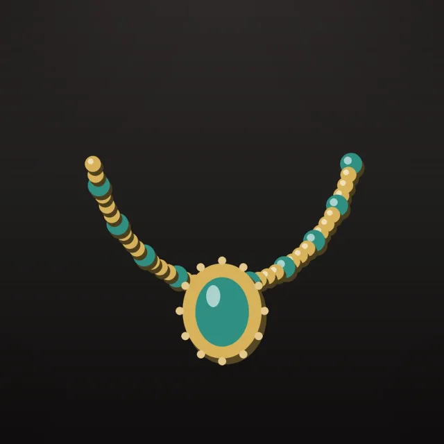 [demo] Turquoise Necklace